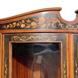 Marquetry corner cabinet attributed to Giuseppe Maggliolini