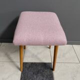 Pink small stool 1970s