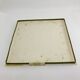 Christofle "Rosace" silver-plated trivet - With gold box