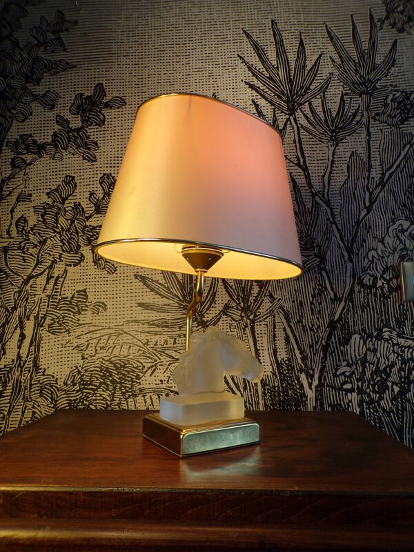 Lampe cheval Le Dauphin