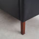Leather sofa, Danish design, 1960s, manufacturer: Stouby