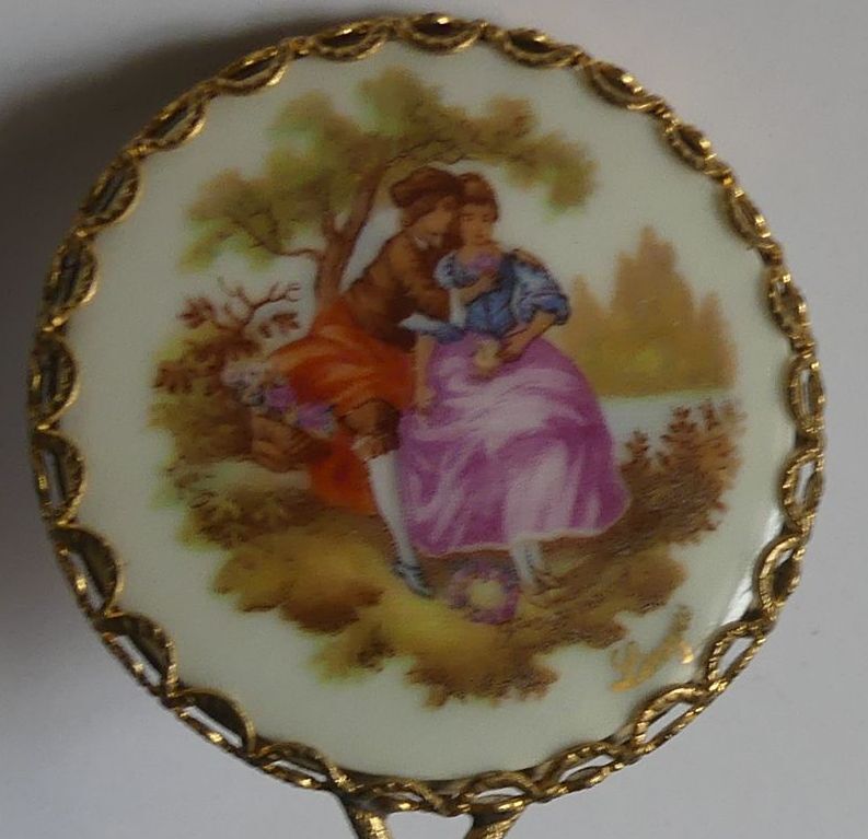 Porcelain hand facing 12x6cm