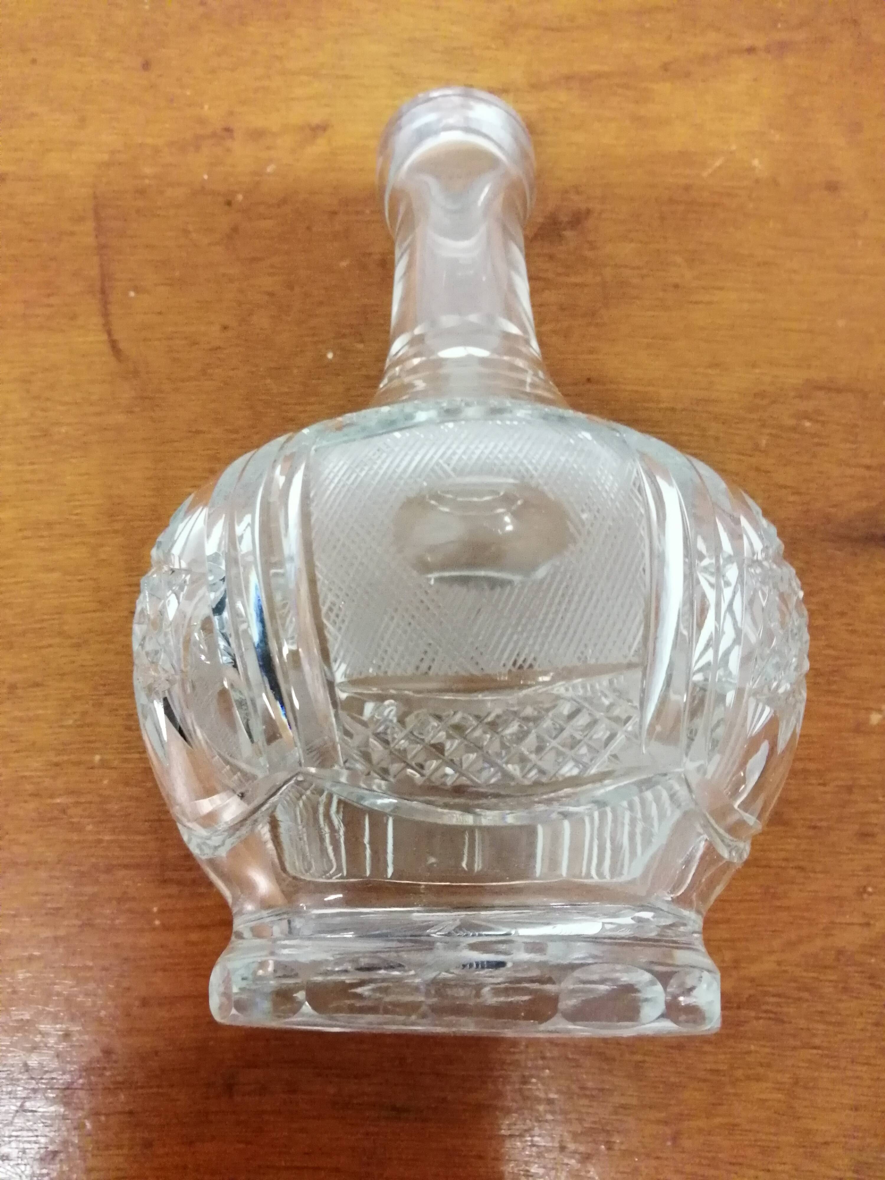 Cut Crystal Liqueur Carafe