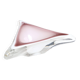 Murano empty pocket ashtray in white and pink glass, 1970s