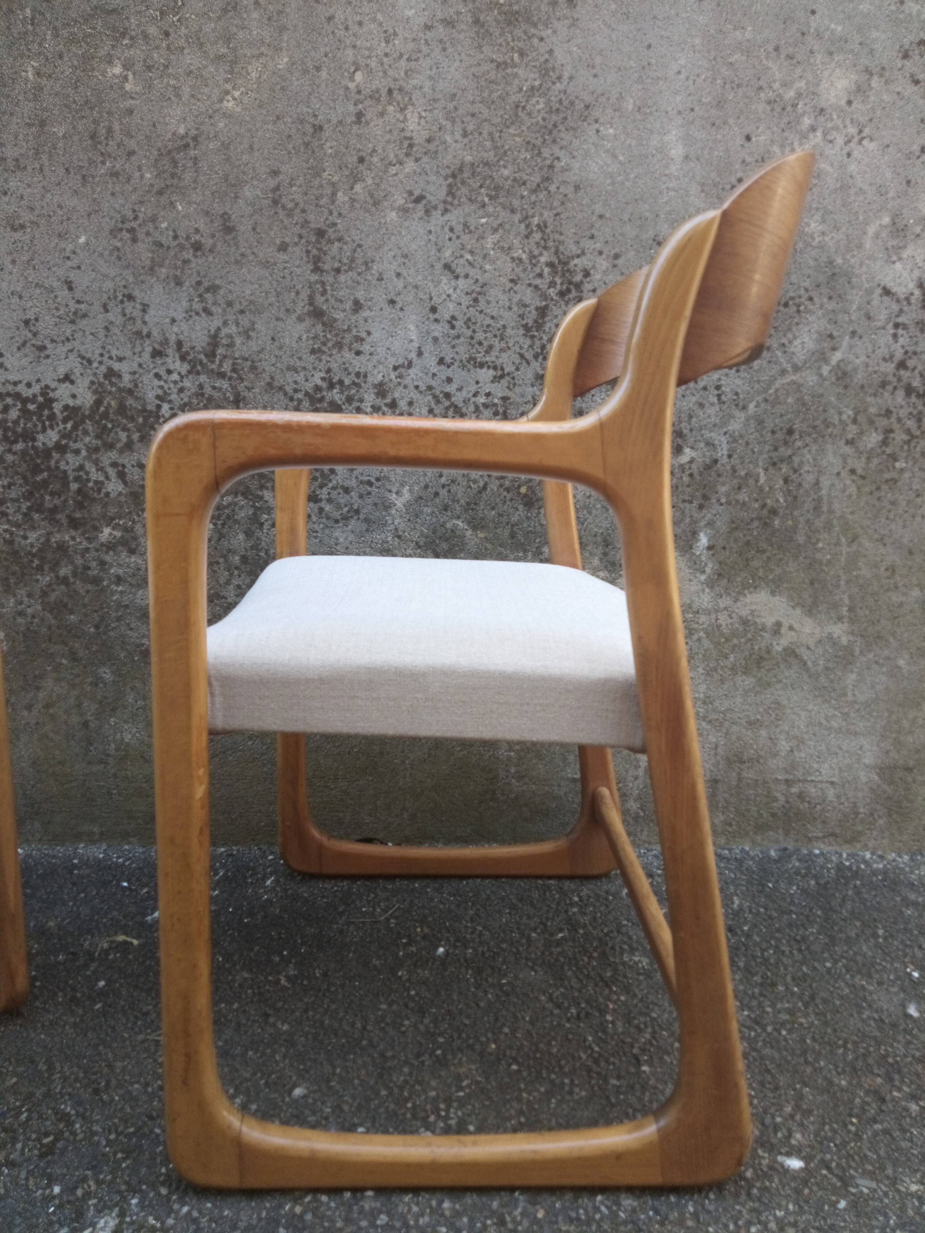 Pair of Baumann armchairs 1960