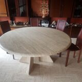 Table en travertin Roche Bobois