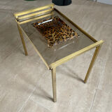 Vintage coffee table end of sofa 1970
