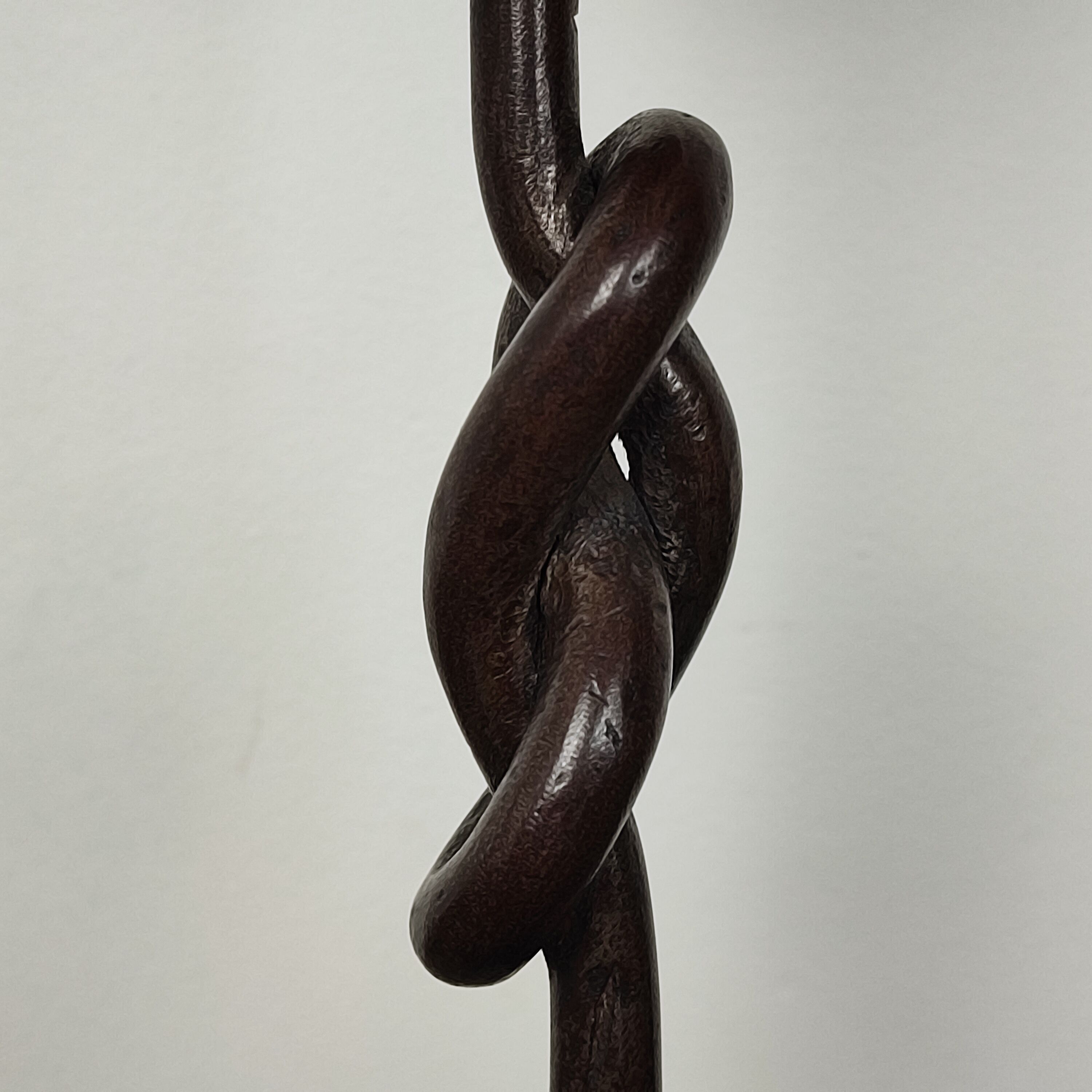 Wrought iron candle holder