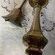 Vintage 6-arm copper chandelier