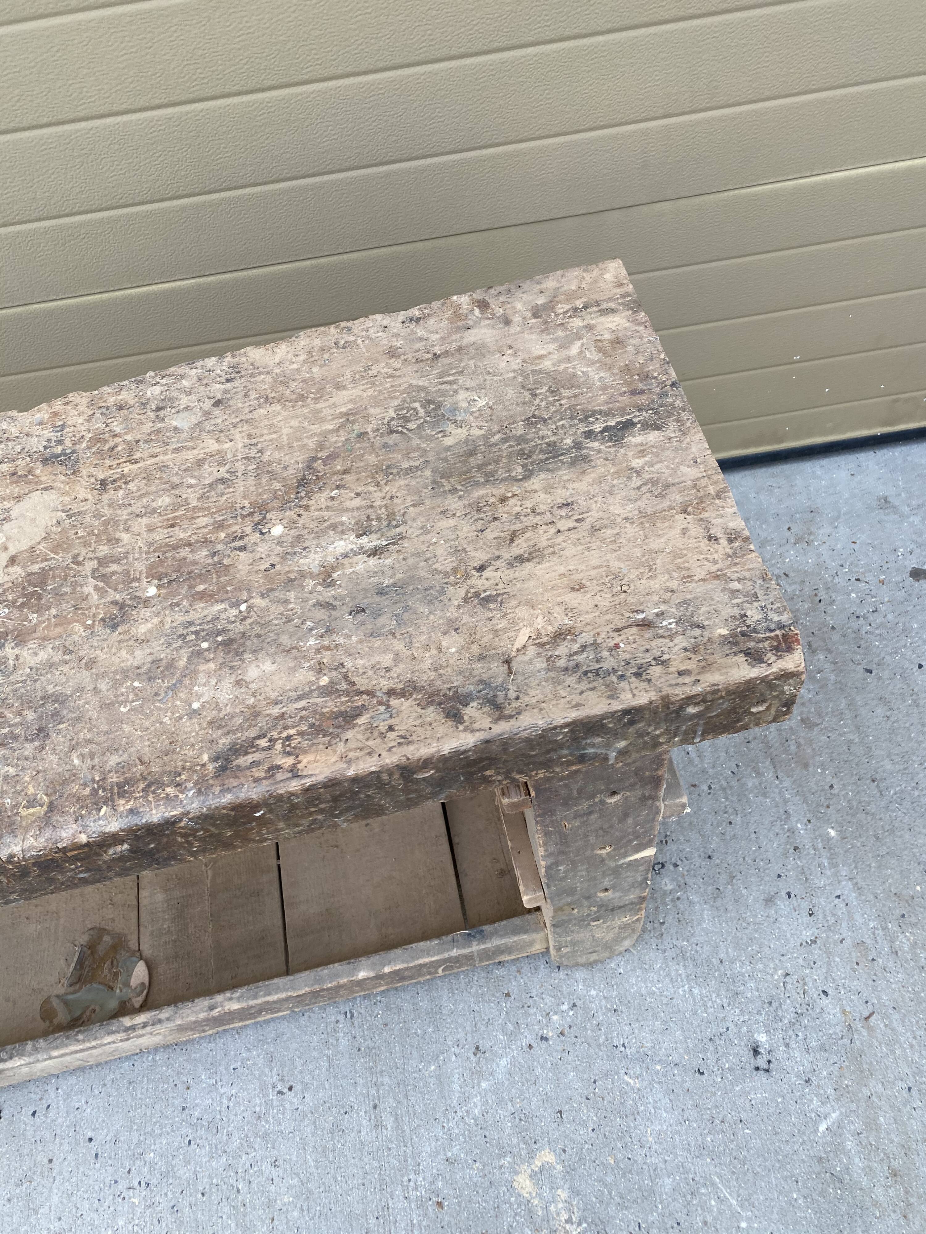 Traditional press joiner's workbench
