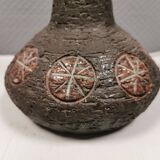 Ceramic table lamp from Danish Bartholdy ceramics 1970-80s.