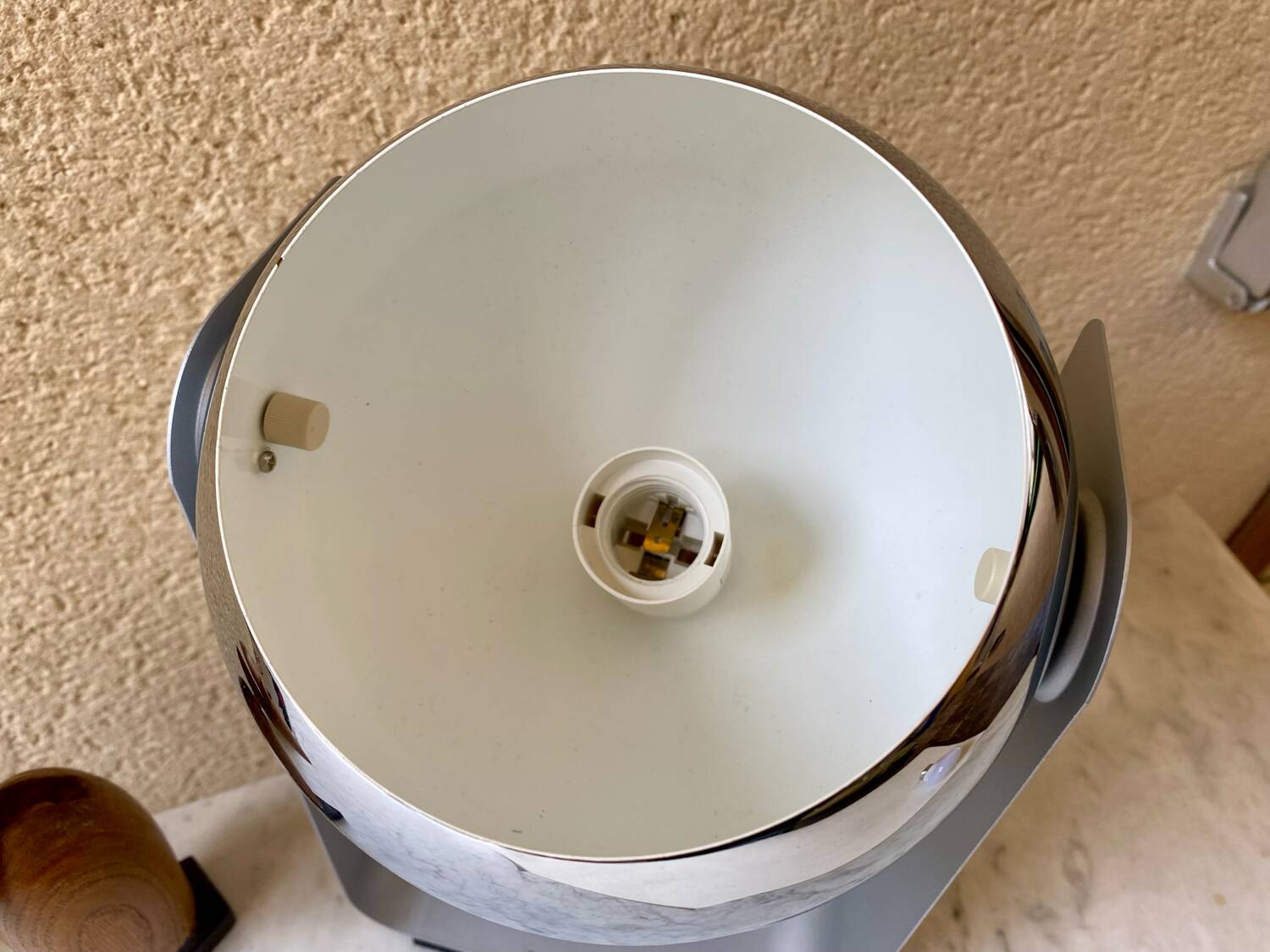 Vintage 90s eyeball desk lamp massive Belgium