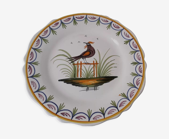 Assiette faïence