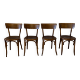 4 chaises bistrot ancien