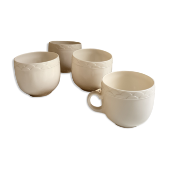 Lot of 4 coffee cups