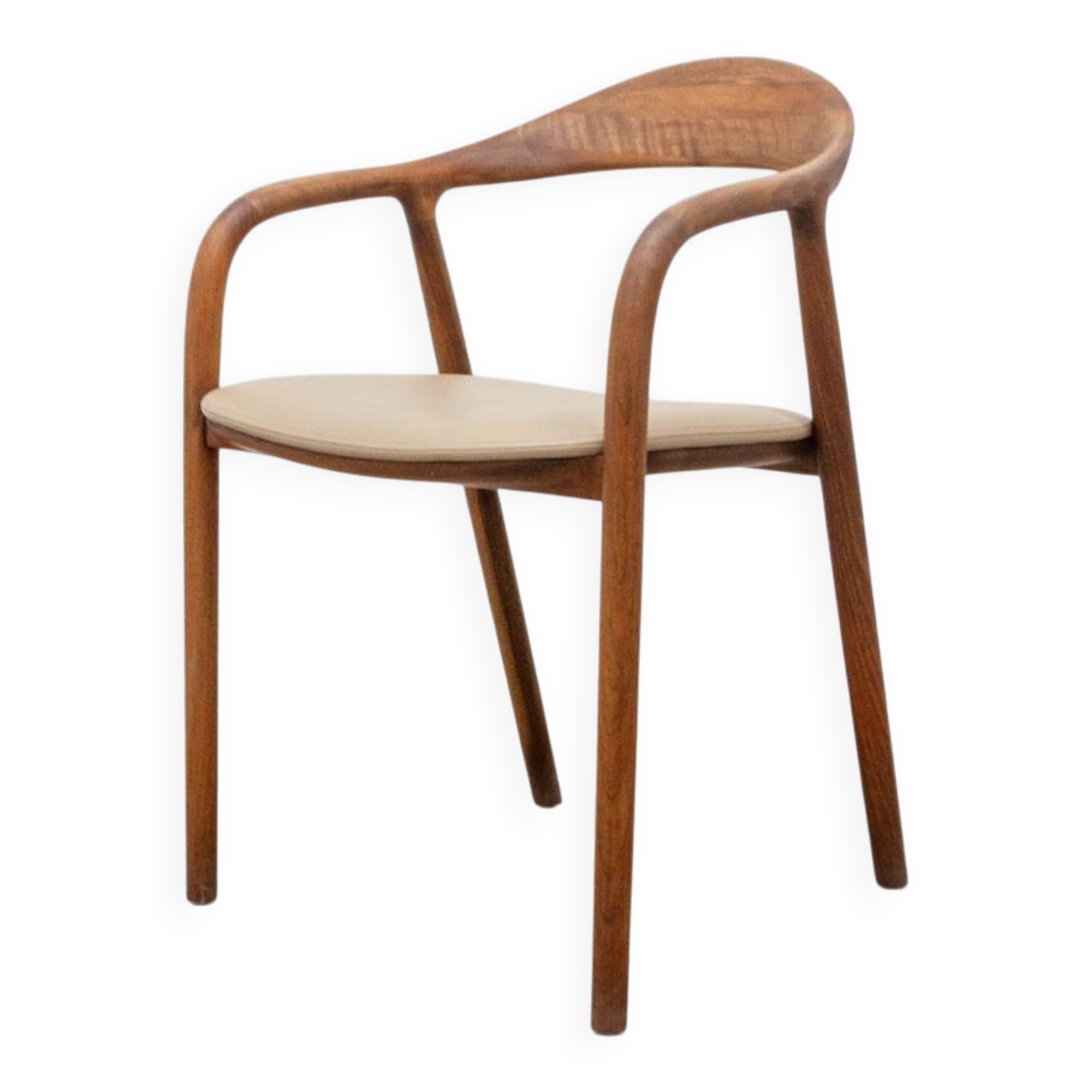 Neva ARTISAN chair wenge oak / beige