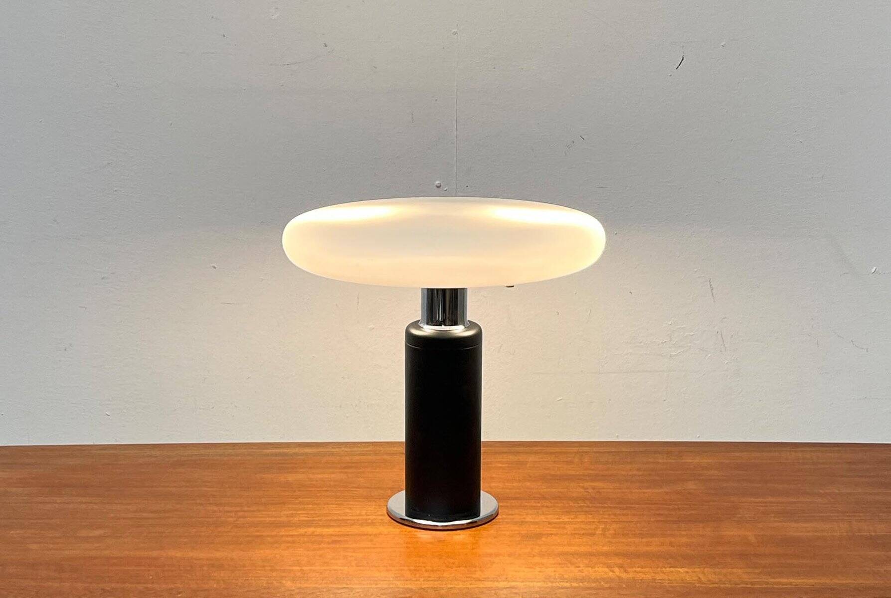 Postmodern German table lamp by Hillebrand, 1980s.