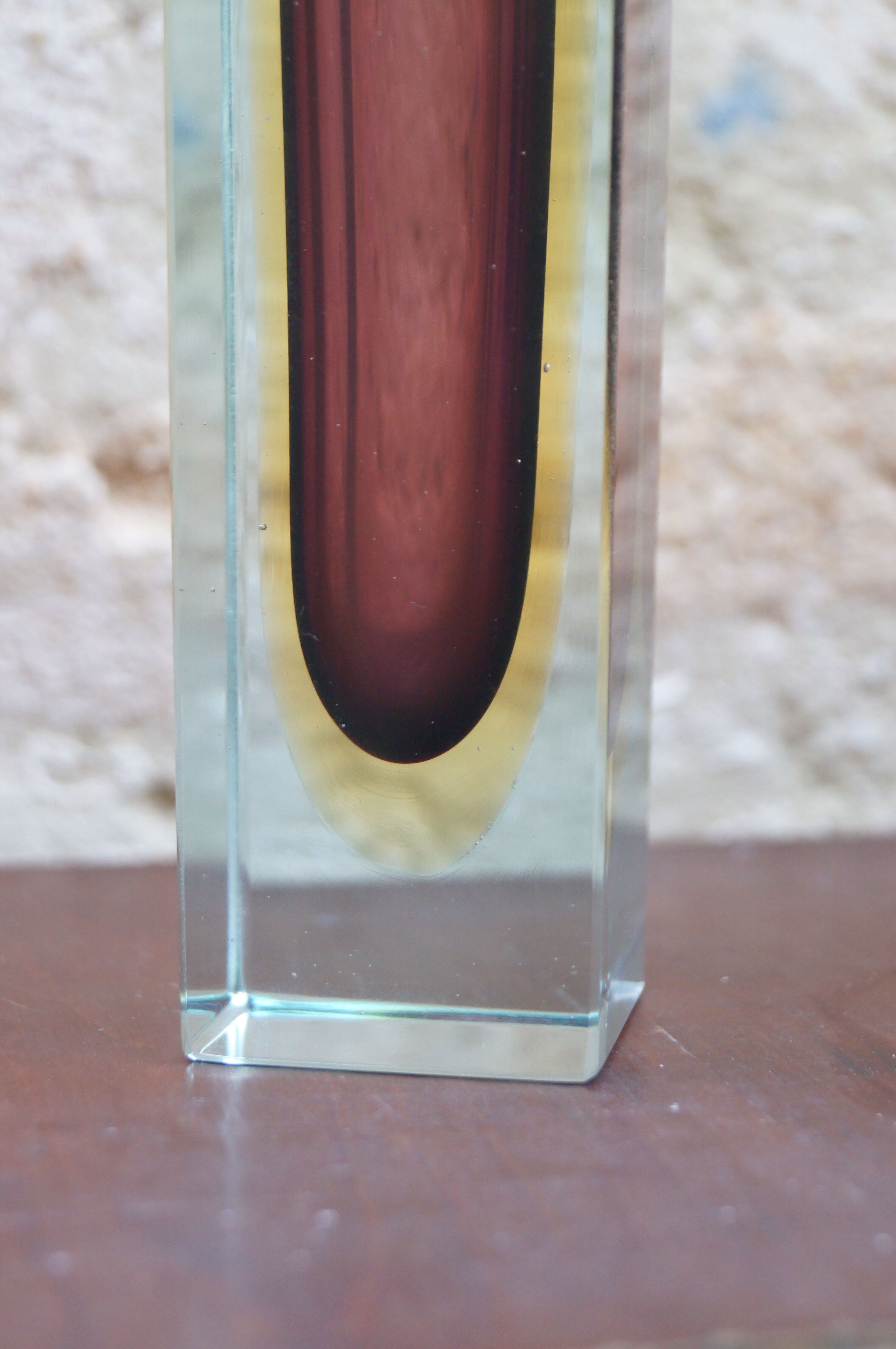Vase Sommerso 1960 Flavio Poli