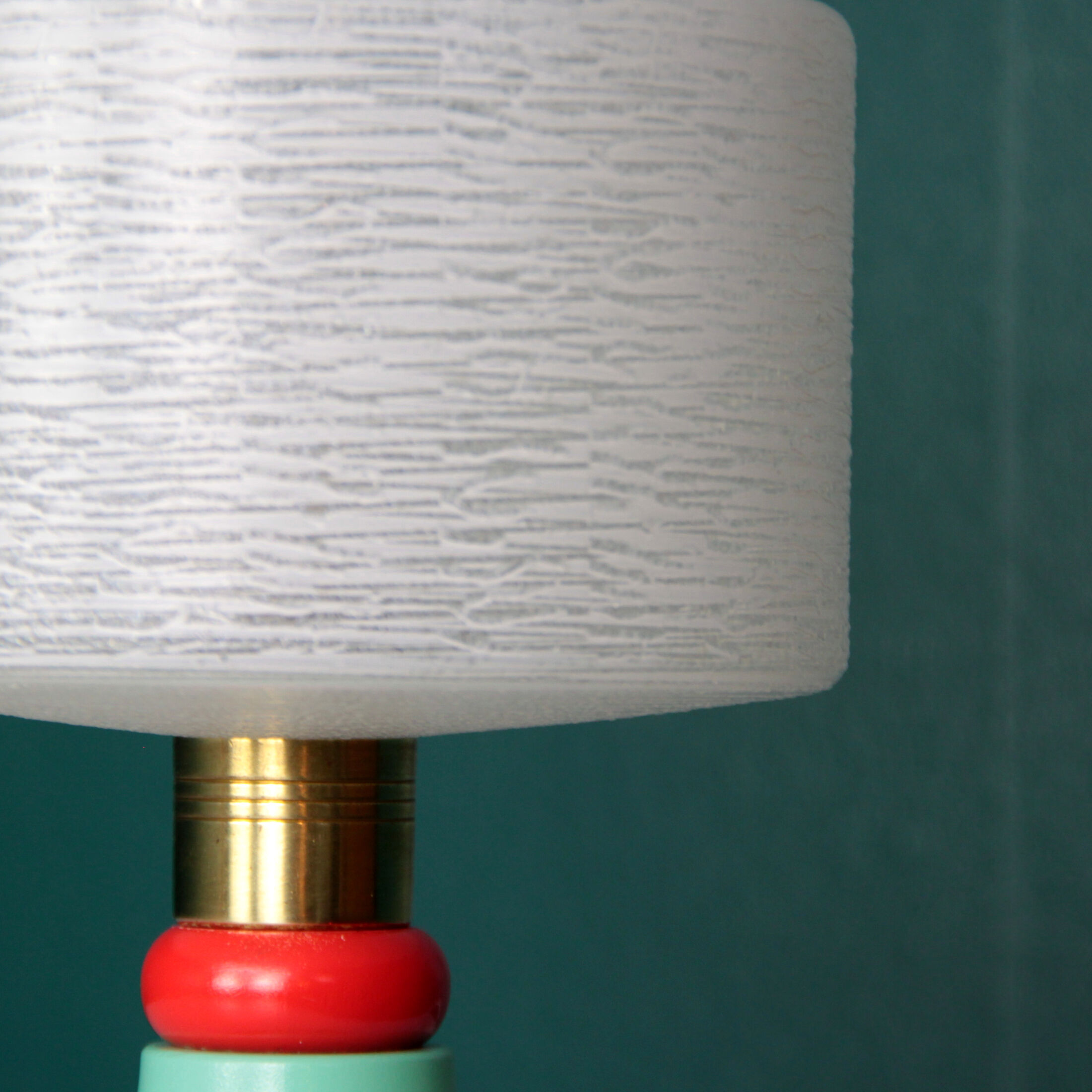 Table lamp table lamp green globe glass globe vintage model old decoration
