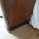 Round mirror dressing table