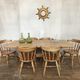 Set table and chairs pine 1950/1960