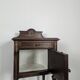 Louis XVI style mahogany bedside table Faubourg St Antoine