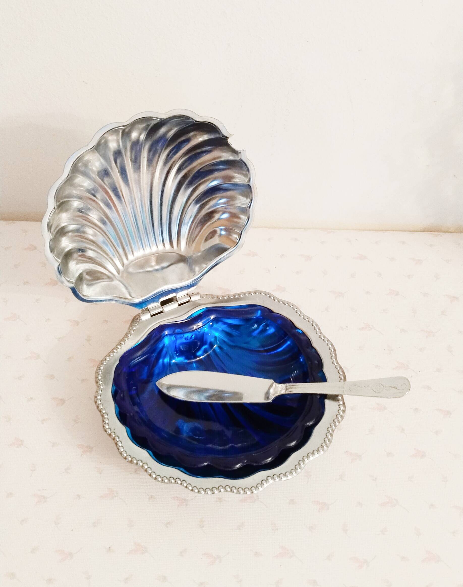 Beurrier coquille Saint Jacques en inox