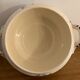 Soupière ravier and dish old blue porcelain Sarreguemines model Groseilles