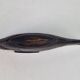 Vintage African Fish Storage Container in Hand-Carved Ebony, 1950s