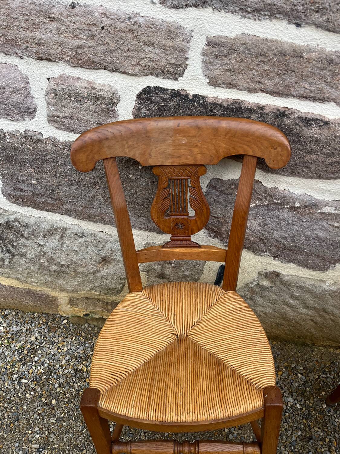 Straw chair
