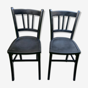 Paire de chaises bistrot Luterma vintage