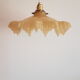 Yellow Clichy glass suspension