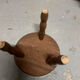 Tabouret en bois vintage