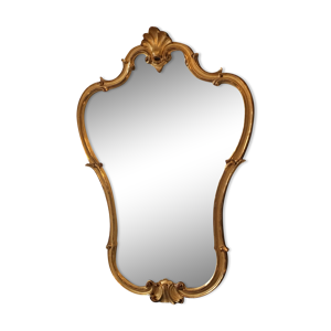 Miroir doré style Louis