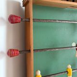 Vintage wooden folding foosball table