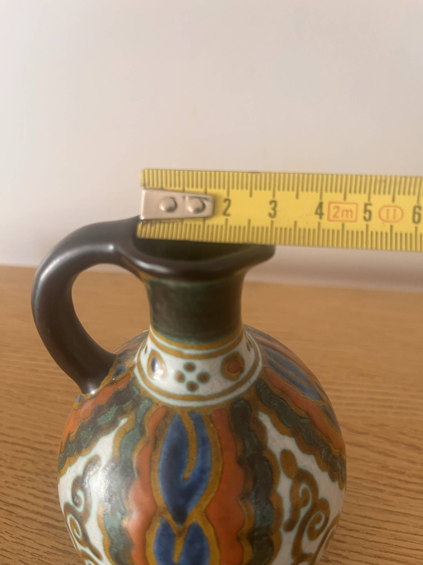 Small ceramic jug Gouda Holland