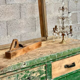 Old industrial workbench