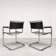 Chaises à repas design vintage S34 Mart Stam Thonet 1970
