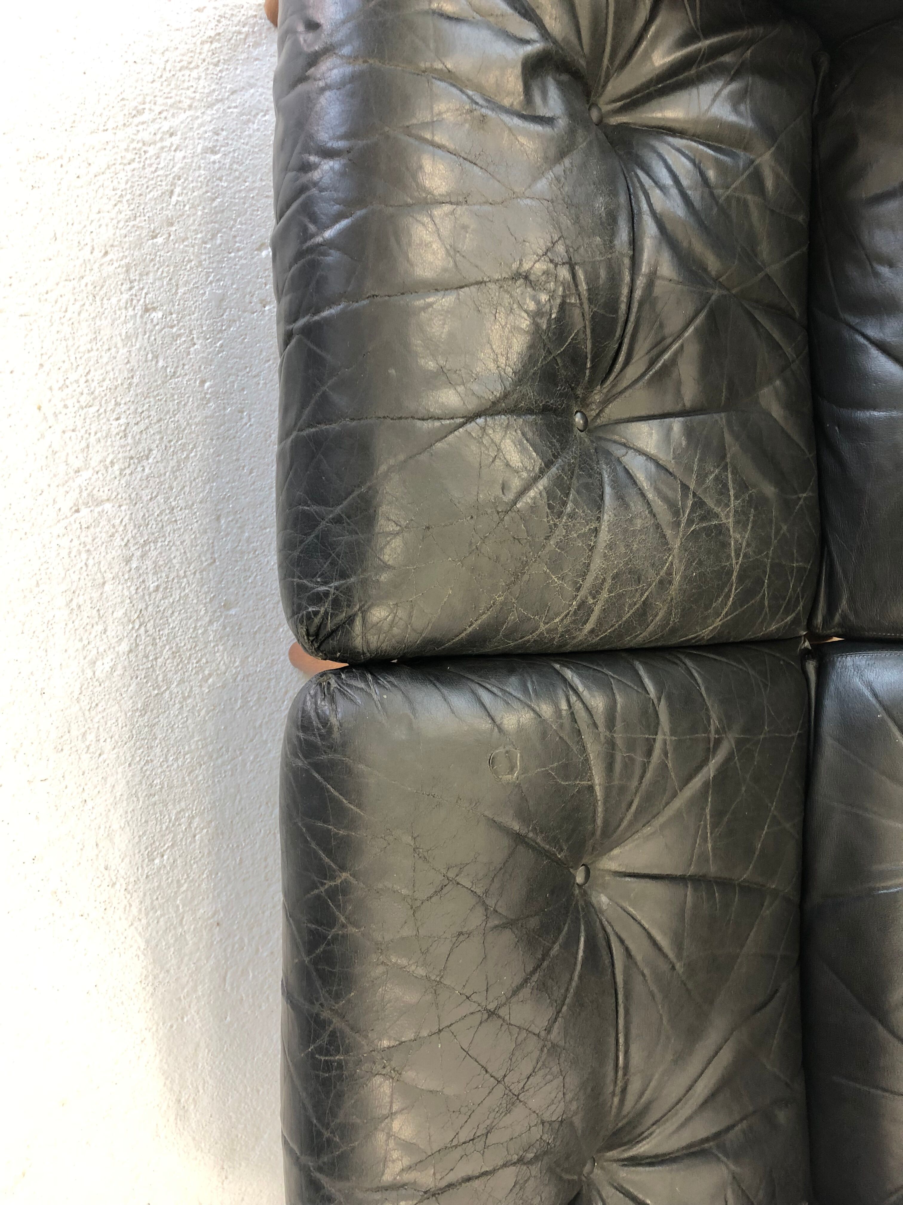Sofa and Pouffe by E. Merthen, Ire Møbler, Sweden, 1960s