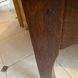 Old table with extension