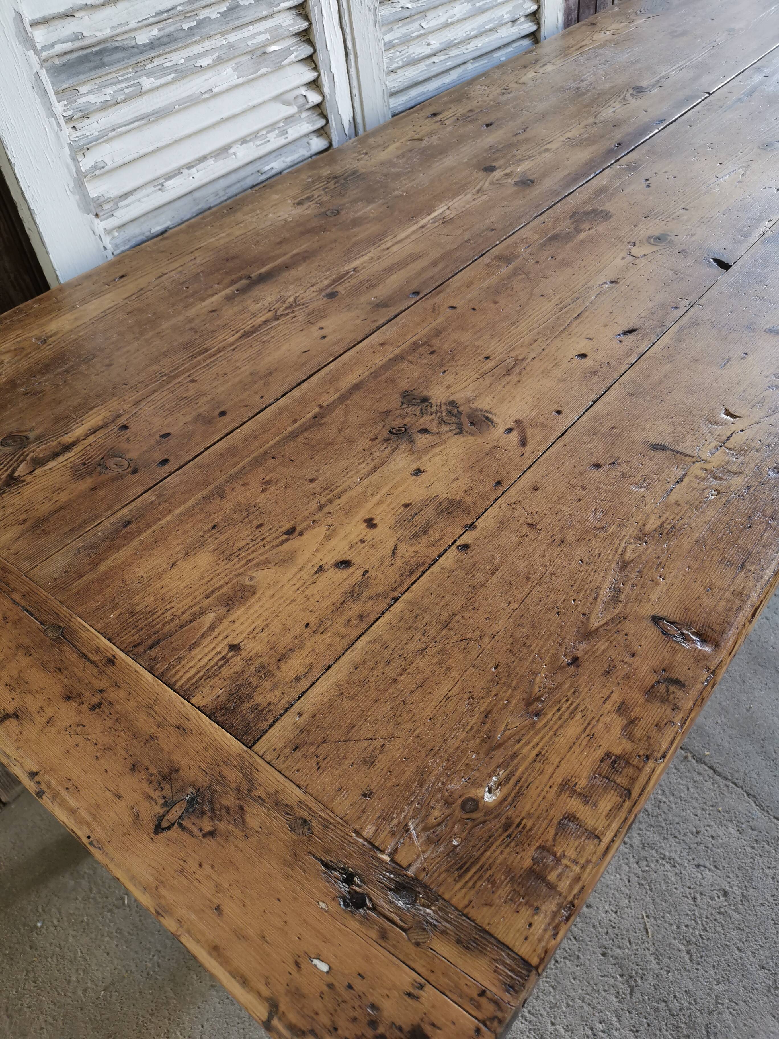 Old farm table