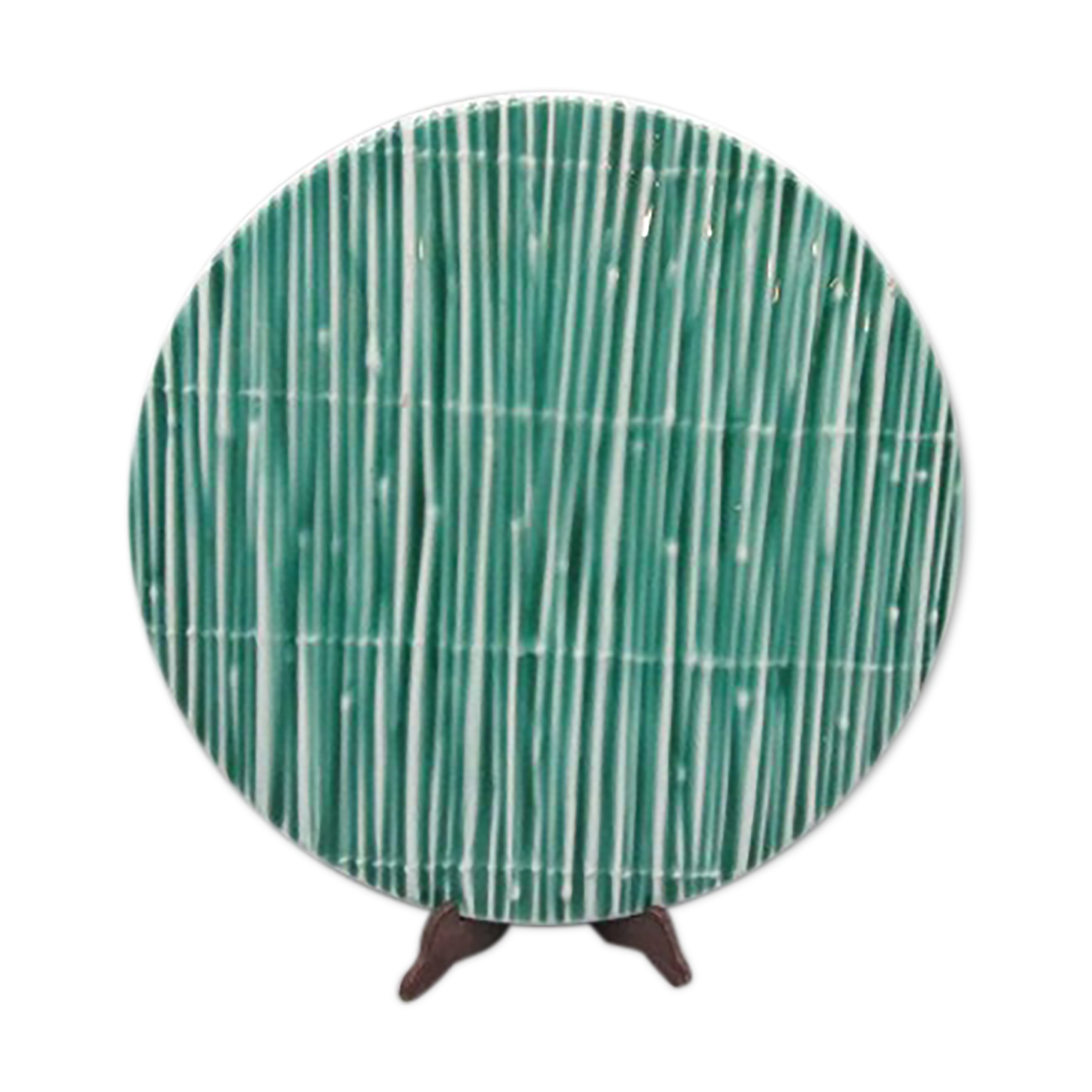 Vintage earthenware table mat