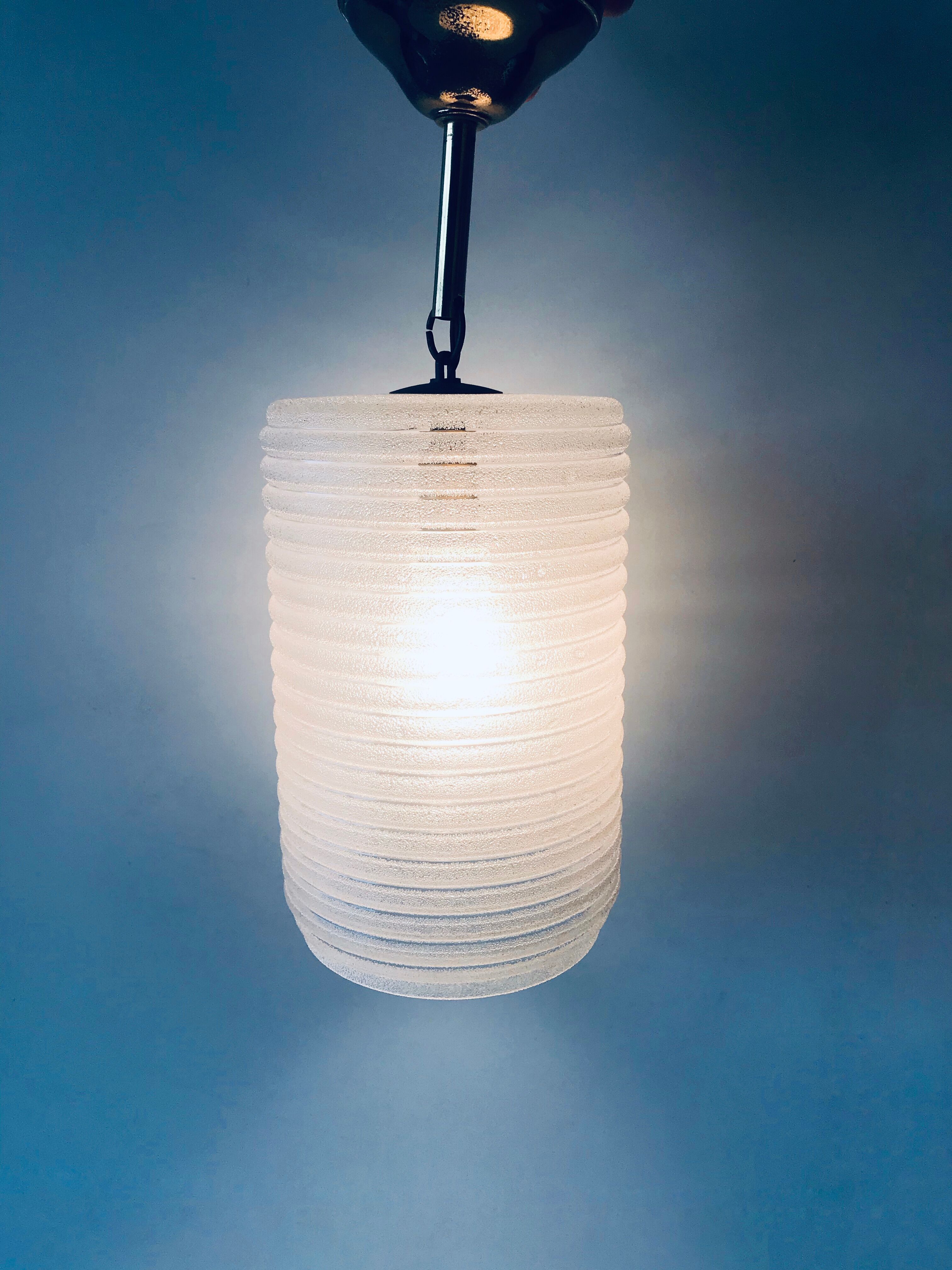 Granite glass hanging lamp