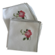 10 new embroidered napkins