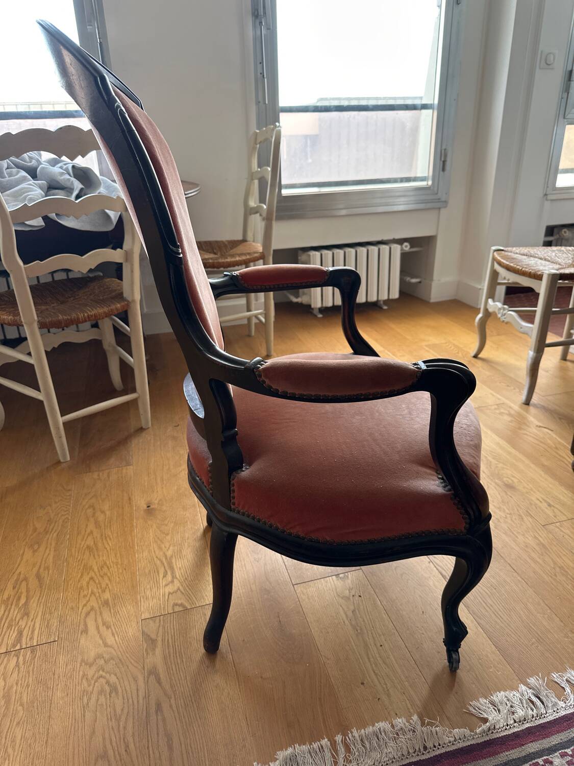 Louis XV cabriolet armchair