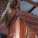 Antique mid-19th century pitch pine cabinet