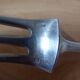 Christofle silver-plated meat fork 240550