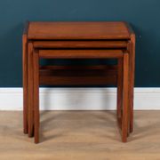 G plan quadrille nest of three coffee tables, 1960