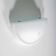Space Age glass wall lamp by Peil & Putzler, minimalist.