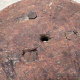 Folk art tripod stool